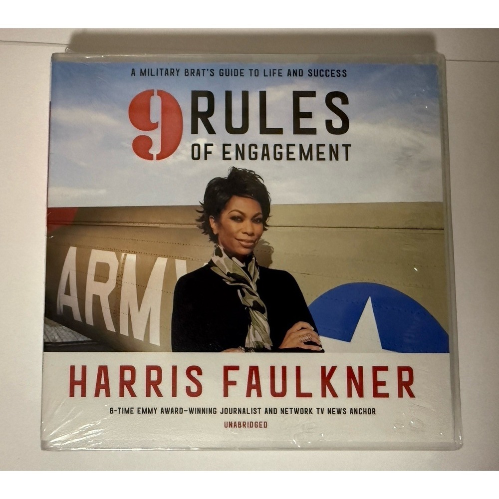 NEW 9 Rules Of Engagement Harris Faulkner Audiobook CDs Unabridged Fox News